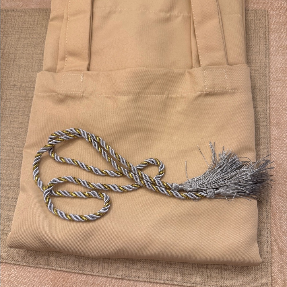 Outdoor Curtain Panel for Patio 50x120inch Beige - Picture 6 of 8